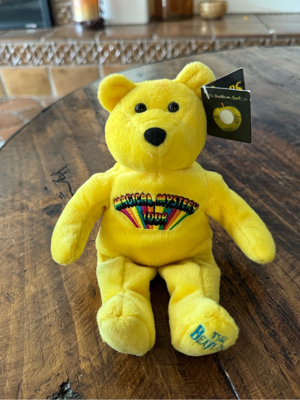The Beatles Yellow 'Magical Mystery Tour' Bear Plush